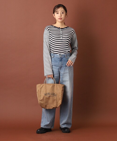 NOMADIS(ノマディス)の「◆NOMADIS(ノマディス) SAC2W トートバック(トートバッグ・レディース・ブルー/ベージュ/ワインレッド・00)」の20枚目の写真