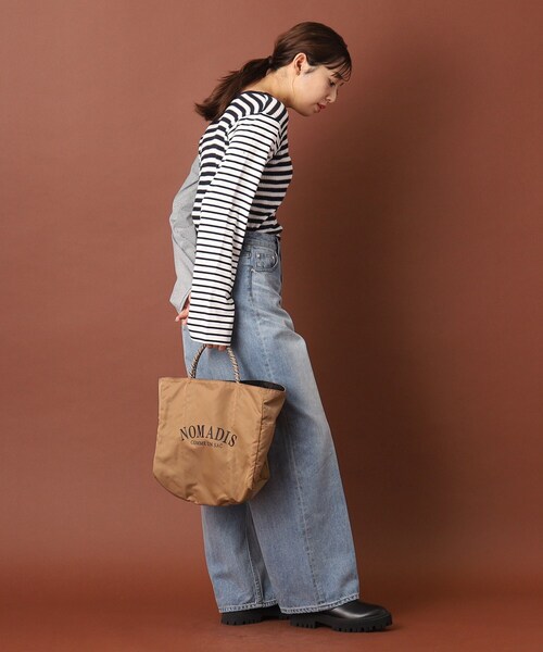 NOMADIS(ノマディス)の「◆NOMADIS(ノマディス) SAC2W トートバック(トートバッグ・レディース・ブルー/ベージュ/ワインレッド・00)」の22枚目の写真