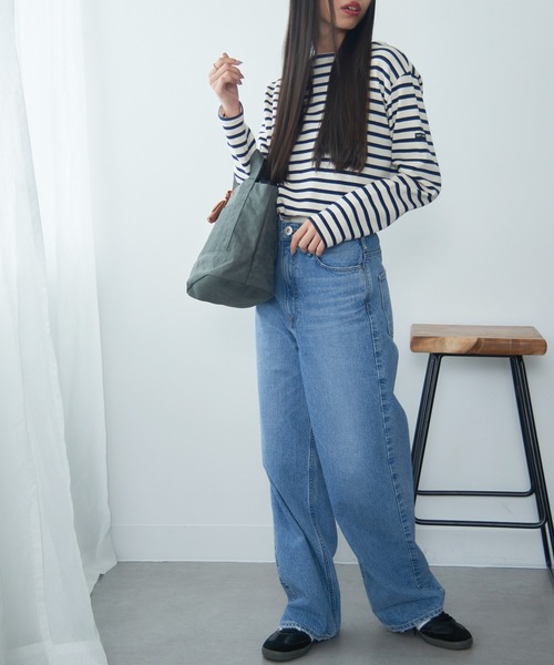 toleur（トーラ）の「【toleur】ウォッシュナイロントート 11948 ※（トートバッグ・レディース・ベージュ/ダークグレー/ブラック/カーキ・FREE）」の13枚目の写真