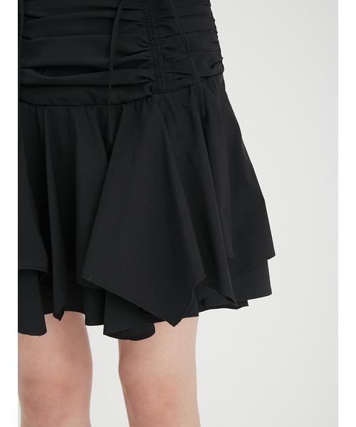 FURFUR（ファーファー）の「フリルドレープスカショーパン（その他パンツ・レディース・ブラック/ホワイト/ストライプ・FREE）」の15枚目の写真