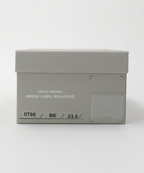 green label relaxing（グリーンレーベルリラクシング）の「スクエアバックル パンプス（3cmヒール）-晴雨兼用-（パンプス・レディース・ベージュ/ブラック・25cm/25.5cm/24.5cm/22cm/22.5cm/23cm/23.5cm/24cm）」の19枚目の写真