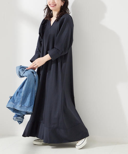 セール】《別注》【A PUPIL/ア ピューピル】ピンストライプドレス  