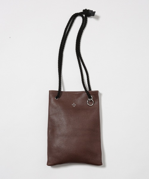 20/80(テゥエンティーエイティー)の「【20/80】トゥエンティーエイティー/ SHRINK LEATHER JINKICHI BUKURO(ショルダーバッグ・レディース・ブラック/グレー/ブラウン・FREE)」の3枚目の写真