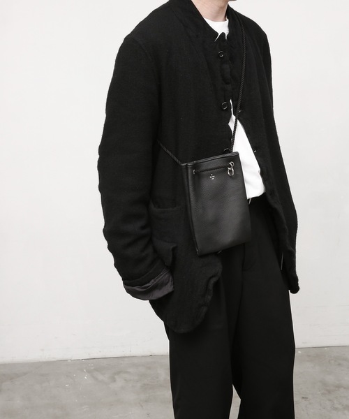 20/80(テゥエンティーエイティー)の「【20/80】トゥエンティーエイティー/ SHRINK LEATHER JINKICHI BUKURO(ショルダーバッグ・レディース・ブラック/グレー/ブラウン・FREE)」の7枚目の写真