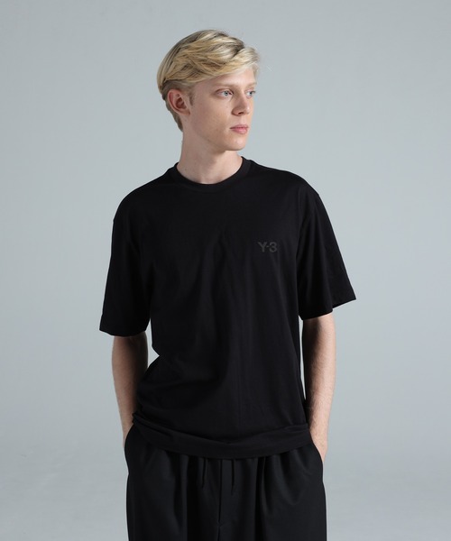 Y-3（ワイスリー）の「M REG SS TEE（Tシャツ/カットソー・メンズ・ブラック・X-SMALL/SMALL/MEDIUM/LARGE/X-LARGE/XX-LARGE）」の6枚目の写真