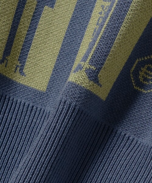 C.E(シーイー)の「C.E / CONTENT EXCHANGE KNIT(ニット/セーター・メンズ・ネイビー・L/M/XL)」の8枚目の写真