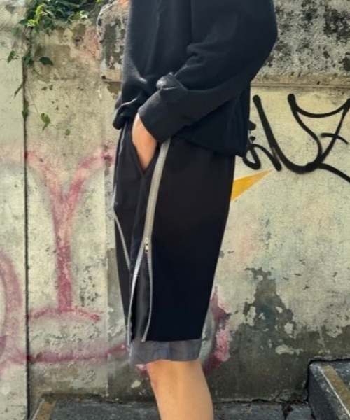 MGV（エムジーヴィー）の「ジップデザインハーフパンツ（その他パンツ・メンズ・グレー/ブラック・X-LARGE/LARGE/MEDIUM）」の16枚目の写真