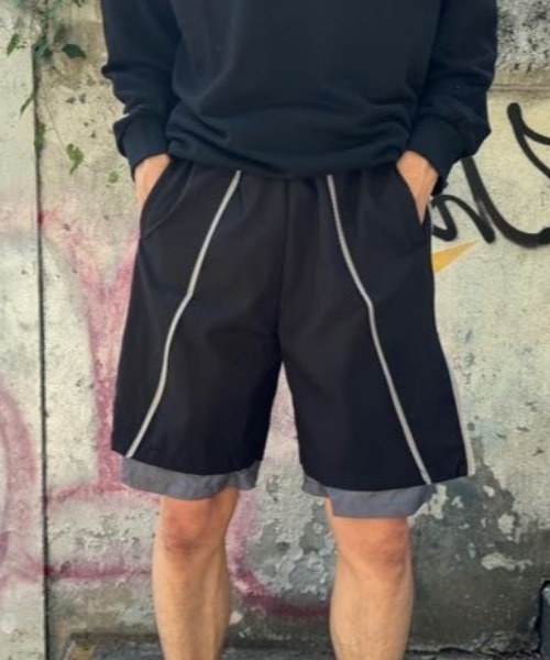 MGV（エムジーヴィー）の「ジップデザインハーフパンツ（その他パンツ・メンズ・グレー/ブラック・X-LARGE/LARGE/MEDIUM）」の17枚目の写真