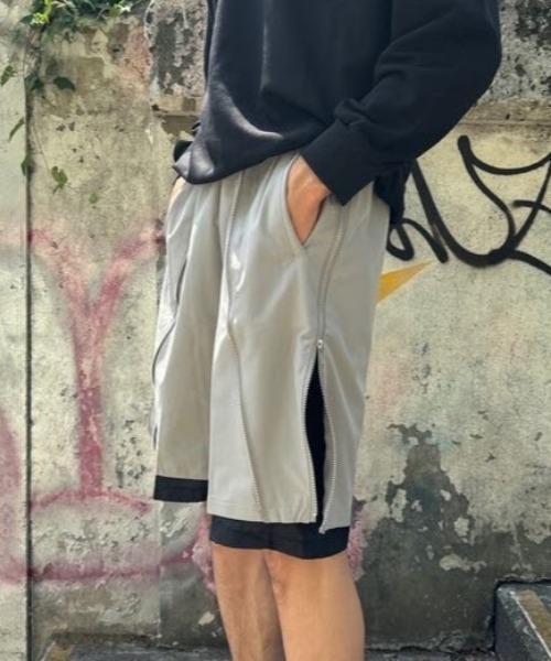 MGV（エムジーヴィー）の「ジップデザインハーフパンツ（その他パンツ・メンズ・グレー/ブラック・X-LARGE/LARGE/MEDIUM）」の20枚目の写真