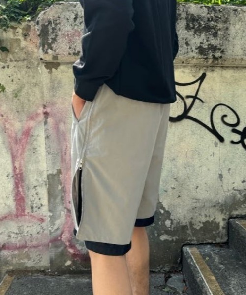 MGV（エムジーヴィー）の「ジップデザインハーフパンツ（その他パンツ・メンズ・グレー/ブラック・X-LARGE/LARGE/MEDIUM）」の21枚目の写真