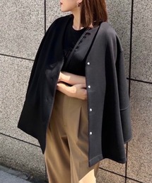 libelle more | ダンボールポンチノーカラーフレアーブルゾン(ブルゾン)