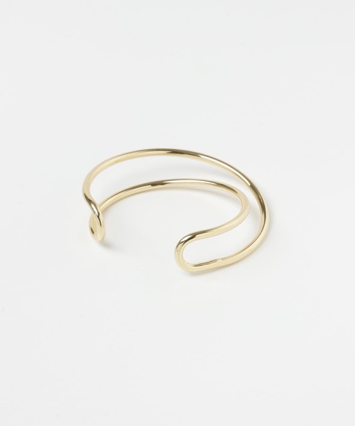 SMELLY（スメリー）の「メタルラインウェーブバングル（ブレスレット・レディース・ゴールド・-）」の8枚目の写真