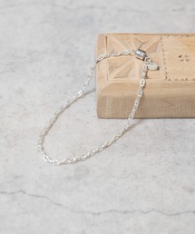WALK IN CLOSET（ウォークインクローゼット）の「【SENTI】FINE MARINA CHAIN BRACELET SV マリーナチェーン細ブレスレット シルバー /4087（ブレスレット）」