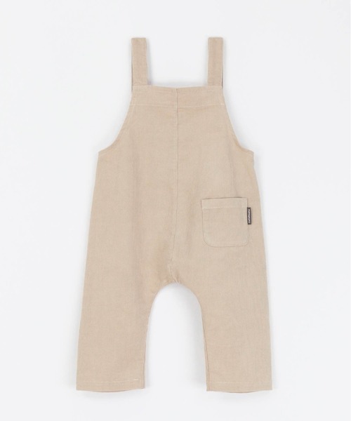 PUPPAPUPO(プッパプーポ)の「サロペット コーデュロイ(その他パンツ・キッズ・カーキ/チャコール/ベージュ/ミント/モカ・80/90)」の9枚目の写真