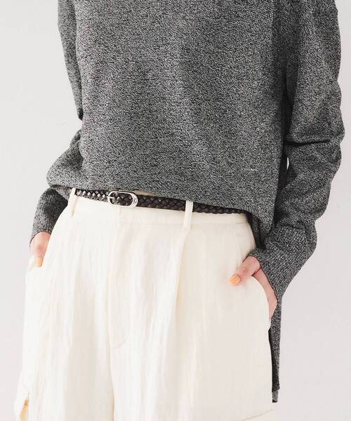 UNTITLED（アンタイトル）の「【追加/日本製】メッシュベルト（ベルト・レディース・ホワイト系5/ブラック系4・99）」の12枚目の写真