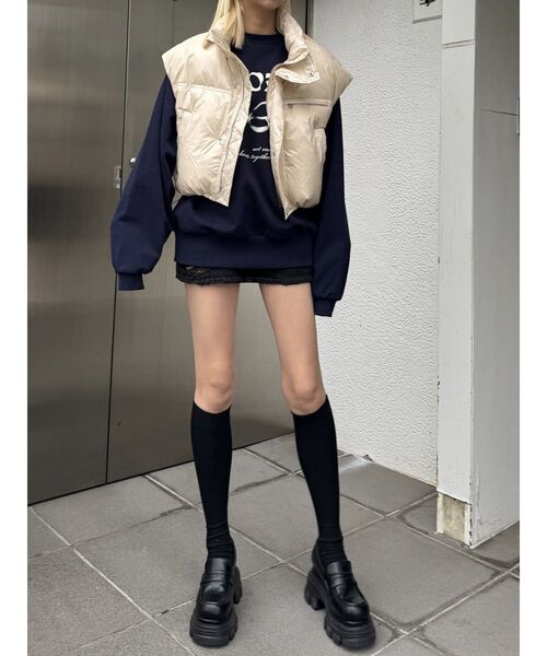 【セール】コンパクトパッファーダウンベスト（ダウンベスト）｜EMODA（エモダ）