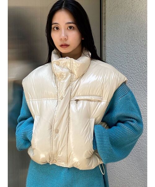 EMODA（エモダ）の「コンパクトパッファーダウンベスト（ダウン