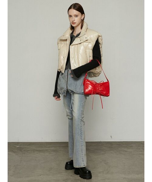 【セール】コンパクトパッファーダウンベスト（ダウンベスト）｜EMODA（エモダ）