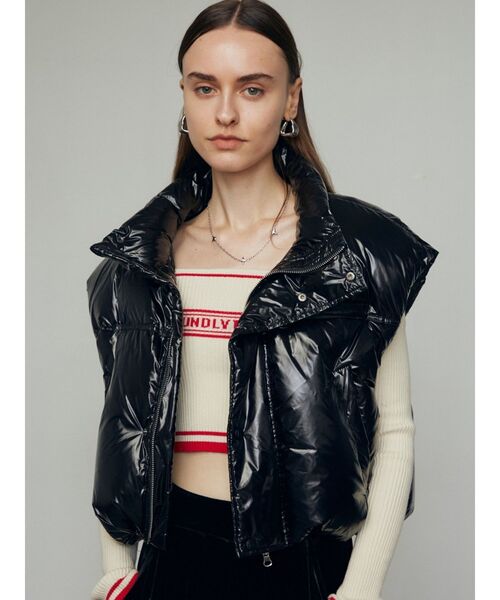 【セール】コンパクトパッファーダウンベスト（ダウンベスト）｜EMODA（エモダ）