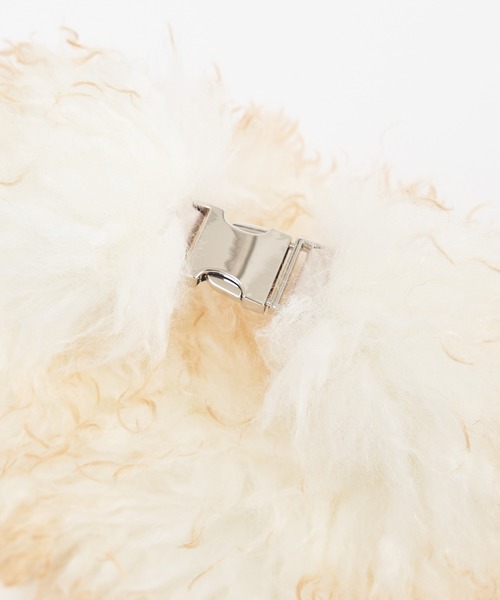 ROYAL PARTY（ロイヤルパーティー）の「2wayファーBAG（ショルダーバッグ・レディース・オフホワイト/ピンク/グレー・FREE）」の8枚目の写真