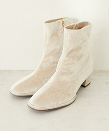 natural couture | カバードピースヒールブーツ(ブーツ)