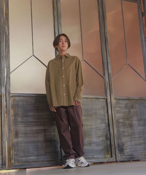 GLOBAL WORK（グローバルワーク）の「アソートシャツ長袖/AND YUA ANY/141602（シャツ/ブラウス・キッズ・チェック/ストライプ・FREE）」の9枚目の写真