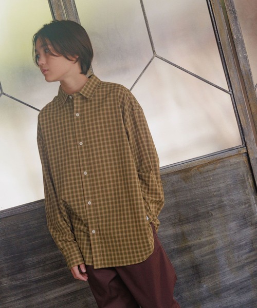 GLOBAL WORK（グローバルワーク）の「アソートシャツ長袖/AND YUA ANY/141602（シャツ/ブラウス・キッズ・チェック/ストライプ・FREE）」の5枚目の写真