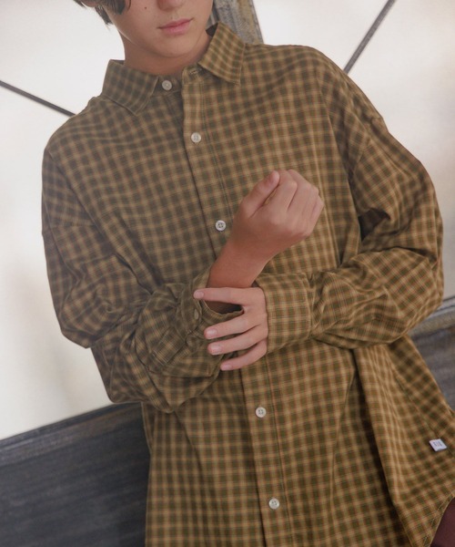 GLOBAL WORK（グローバルワーク）の「アソートシャツ長袖/AND YUA ANY/141602（シャツ/ブラウス・キッズ・チェック/ストライプ・FREE）」の4枚目の写真