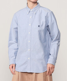 GYMPHLEX | Gymphlex | 長袖ボタンダウンシャツ SOLID WOMEN(シャツ/ブラウス)