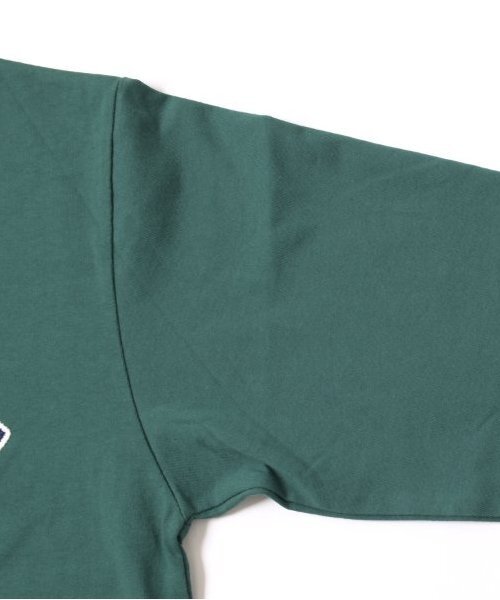 NAUTICA(ノーティカ)の「【大人向けサイズあり】【NAUTICA】フロントロゴアップリケ刺繍長袖Tシャツ(Tシャツ/カットソー・キッズ・ブラック/ホワイト/グリーン・M/L/XL)」の13枚目の写真