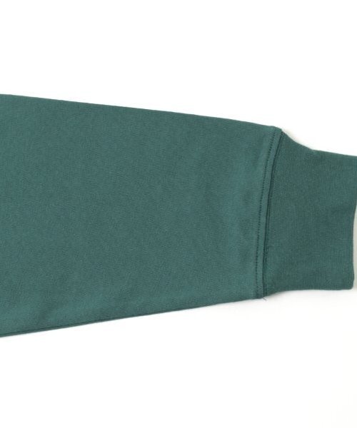 NAUTICA(ノーティカ)の「【大人向けサイズあり】【NAUTICA】フロントロゴアップリケ刺繍長袖Tシャツ(Tシャツ/カットソー・キッズ・ブラック/ホワイト/グリーン・M/L/XL)」の14枚目の写真