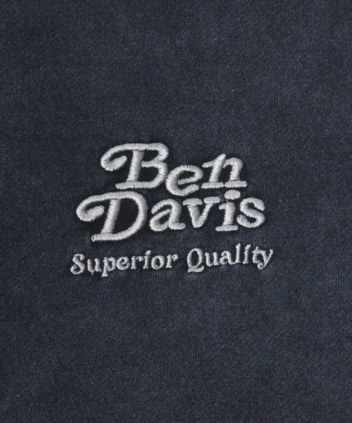 BEN DAVIS(ベンデイビス)の「BEN DAVIS/ベンデイビス ワンポイントワッペン刺繍 ヴィンテージライク オーバーサイズ ハーフジップスウェット レディース メンズ トレーナー(スウェット・レディース・カーキ/ブラック/ネイビー・LL/L/M)」の20枚目の写真