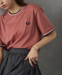 フレッドペリー　ピンク　ボーダーTシャツ　フレッドペリー　Tシャツ FRED PERRY（フレッドペリー）の「[FRED PERRY/フレッドペリー