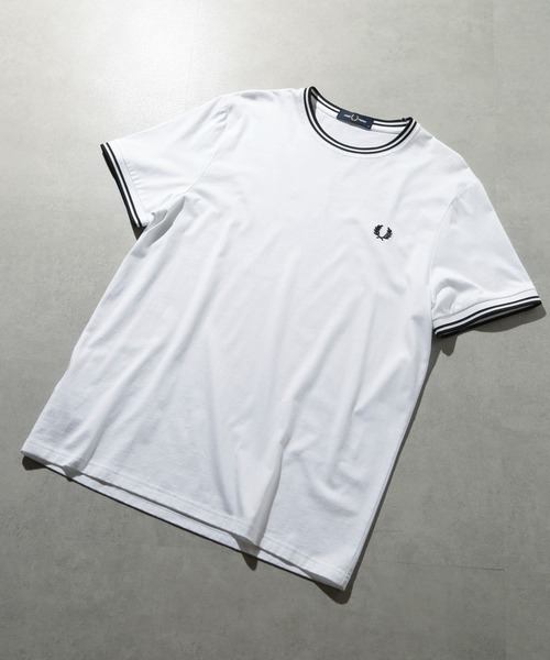 FRED PERRY】TWIN TIPPED T-SHIRT M1588V（Tシャツ/カットソー