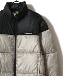 CONVERSE（コンバース）の「CONVERSE/コンバース FIBER DOWN JACKET/中綿 ファイバーダウンジャケット/キルティングアウター/レディース メンズ（ダウンジャケット/コート・ホワイト系）」