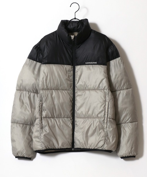 CONVERSE(コンバース)の「CONVERSE/コンバース FIBER DOWN JACKET/中綿 ファイバーダウンジャケット/キルティングアウター/レディース メンズ(ダウンジャケット/コート・レディース・アイボリー/ベージュ/ブラウン/ブルー/ブラック/カーキ・L/M/LL)」の17枚目の写真