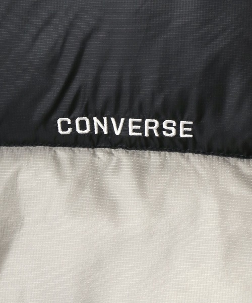CONVERSE(コンバース)の「CONVERSE/コンバース FIBER DOWN JACKET/中綿 ファイバーダウンジャケット/キルティングアウター/レディース メンズ(ダウンジャケット/コート・レディース・アイボリー/ベージュ/ブラウン/ブルー/ブラック/カーキ・L/M/LL)」の11枚目の写真
