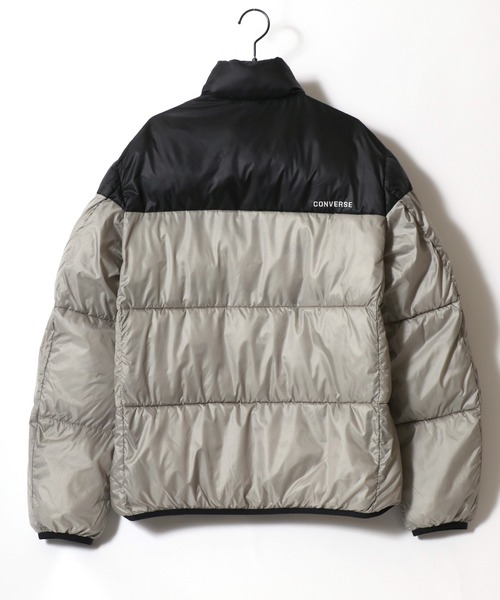 CONVERSE(コンバース)の「CONVERSE/コンバース FIBER DOWN JACKET/中綿 ファイバーダウンジャケット/キルティングアウター/レディース メンズ(ダウンジャケット/コート・レディース・アイボリー/ベージュ/ブラウン/ブルー/ブラック/カーキ・L/M/LL)」の18枚目の写真