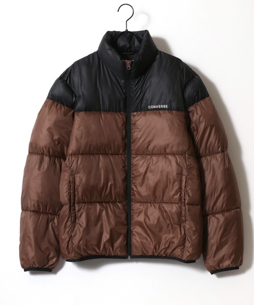 CONVERSE(コンバース)の「CONVERSE/コンバース FIBER DOWN JACKET/中綿 ファイバーダウンジャケット/キルティングアウター/レディース メンズ(ダウンジャケット/コート・レディース・アイボリー/ベージュ/ブラウン/ブルー/ブラック/カーキ・L/M/LL)」の21枚目の写真