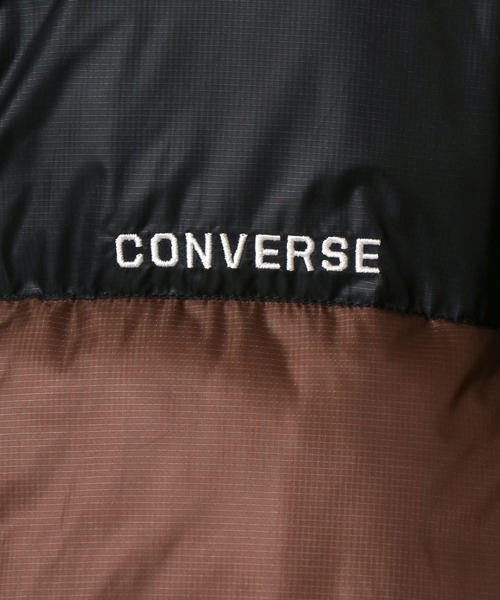 CONVERSE(コンバース)の「CONVERSE/コンバース FIBER DOWN JACKET/中綿 ファイバーダウンジャケット/キルティングアウター/レディース メンズ(ダウンジャケット/コート・レディース・アイボリー/ベージュ/ブラウン/ブルー/ブラック/カーキ・L/M/LL)」の13枚目の写真