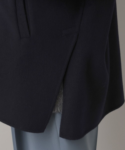 A part by（アパートバイ）の「カシープミドルジャケット（その他アウター・レディース・グレー/ライトグリーン/ネイビー/ブラウン・FREE）」の18枚目の写真