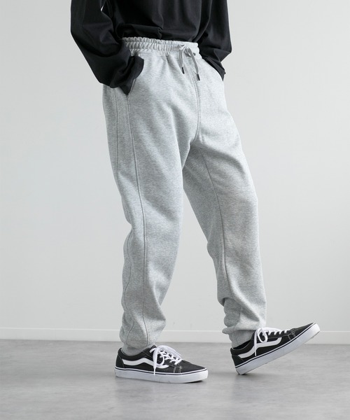 aimoha(アイモハ)の「aimoha men Urban Style Track Pants 裏起毛(スウェットパンツ・メンズ・ダークグレー/ライトグレー/ブラック/ネイビー・MEDIUM/LARGE/X-LARGE/XX-LARGE/XXX-LARGE)」の1枚目の写真