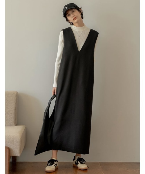 Re:EDIT（リエディ）の「[神山まりあさん着用]サンカクトートバッグ（トートバッグ・レディース・ブラック/アイボリー/グレイッシュベージュ・FREE）」の15枚目の写真