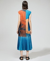 NON TOKYO（ノントーキョー）の「PRINT RIB NO-SLEEVE ONE-PIECE