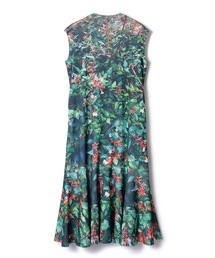ノントーキョー PLEATS FRILL NO SLEEVE BLUE NON TOKYO（ノントーキョー）の「PRINT RIB NO-SLEEVE ONE-PIECE