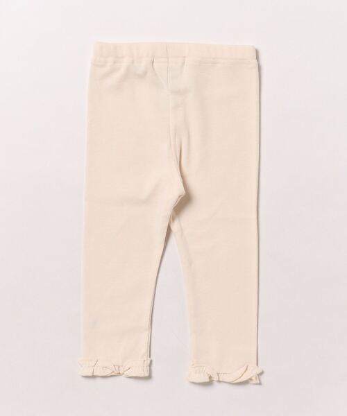 HAKKA BABY（ハッカベビー）の「[ベビー]ウォームフライススパッツ（レギンス/スパッツ・キッズ・ピンク/パープル/キナリ・80ｃｍ/90cm）」の4枚目の写真