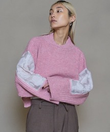 Flower frame Knit フラワーフレームニット