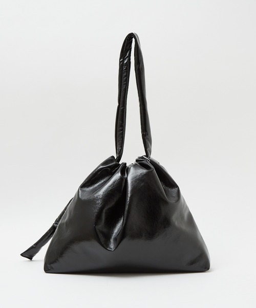 collex(コレックス)の「ドロストビッグショルダー(トートバッグ・レディース・ブラック/ベージュ・フリー)」の10枚目の写真