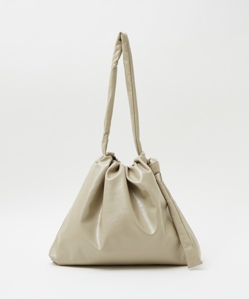 collex(コレックス)の「ドロストビッグショルダー(トートバッグ・レディース・ブラック/ベージュ・フリー)」の14枚目の写真