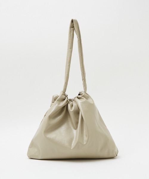 collex(コレックス)の「ドロストビッグショルダー(トートバッグ・レディース・ブラック/ベージュ・フリー)」の16枚目の写真